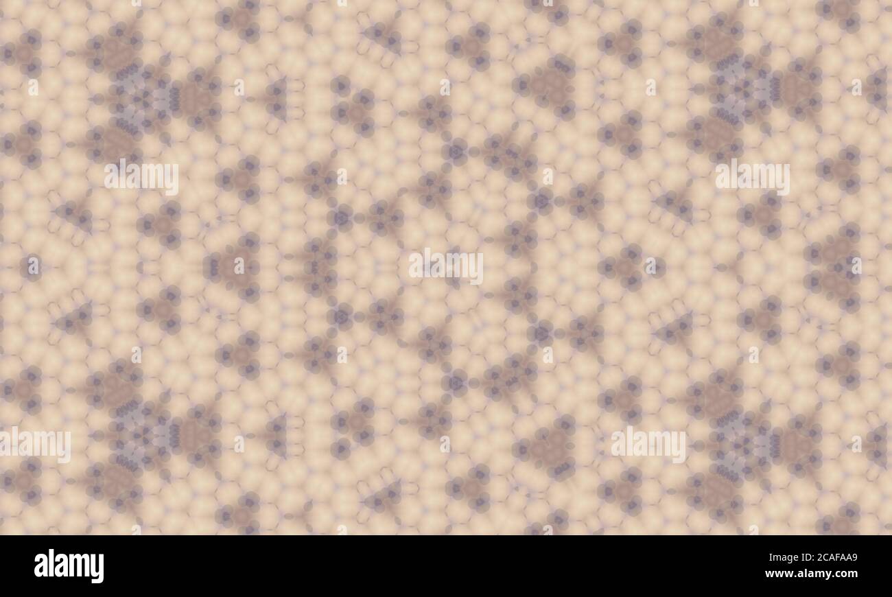 Abstract kaleidoscope patterned background Stock Photo
