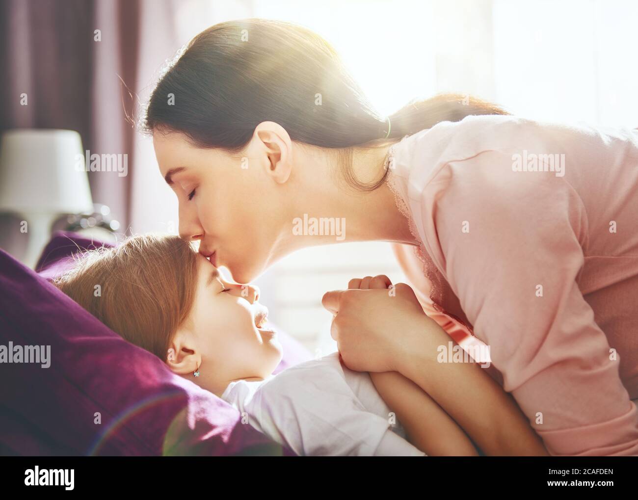 Good Morning Kiss High Resolution Stock Photography And Images Alamy