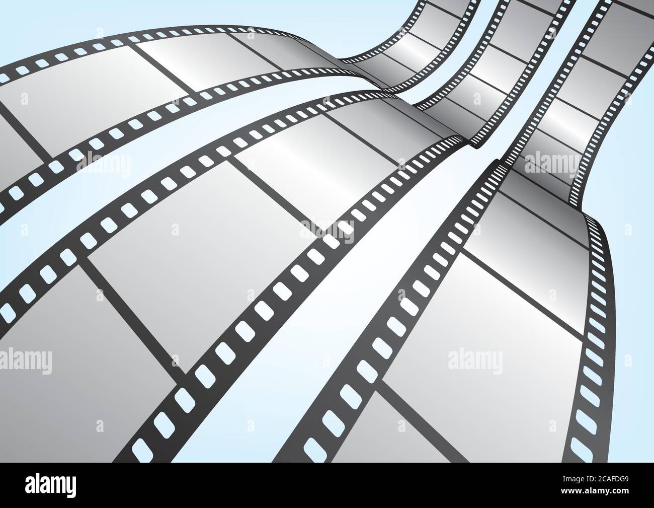 Cinema, movie and photography 35mm film strip template. Vector 3D Cinema, movie and photography 35mm film strip template. Vector 3D