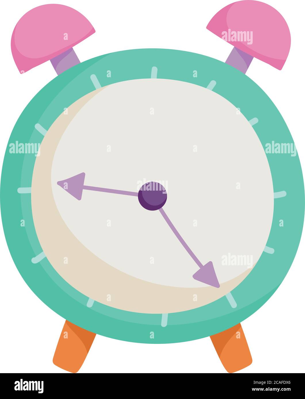 alarm clock time isolated icon design white background vector ...