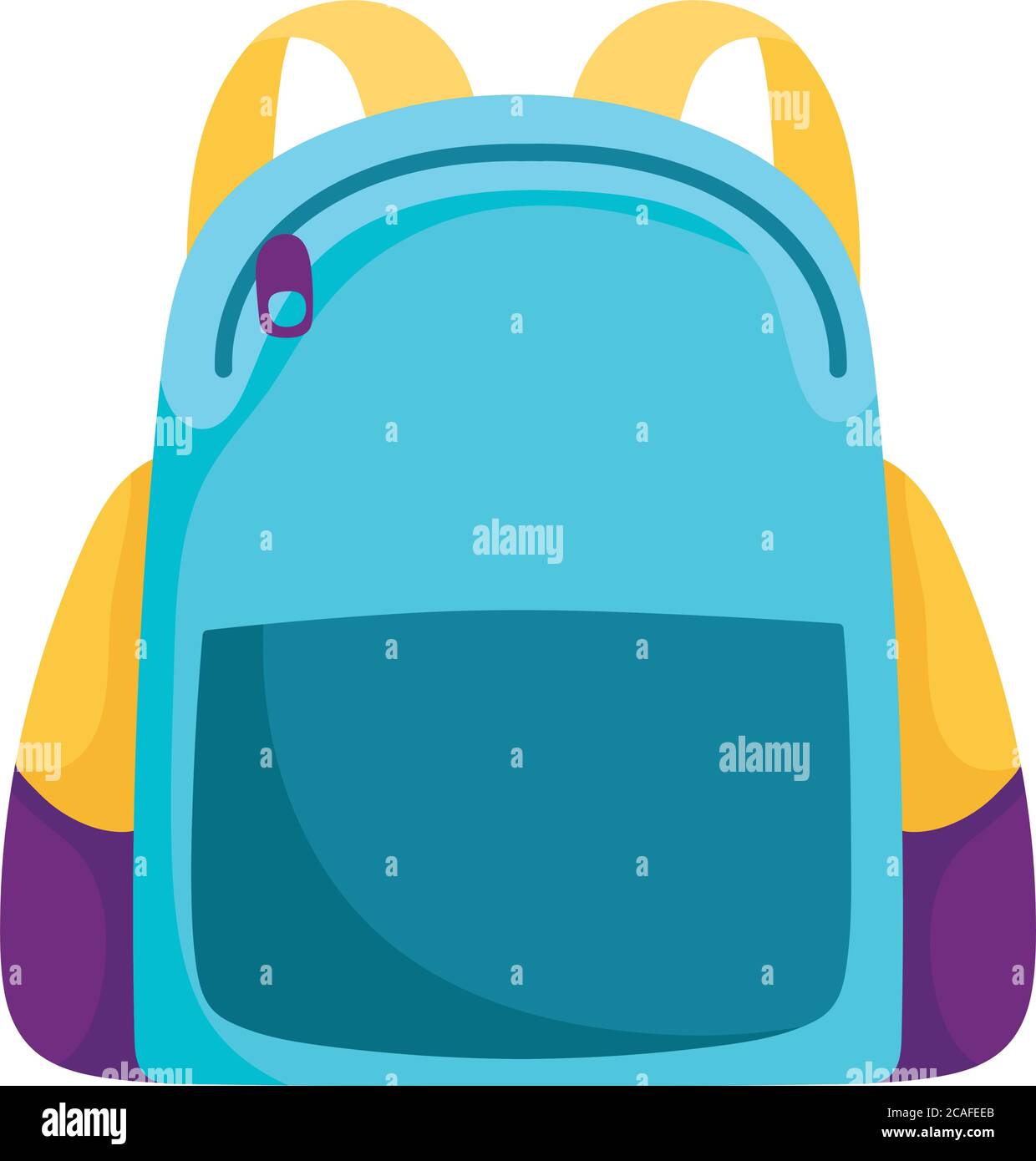 back to school, backpack accessory elementary education cartoon vector