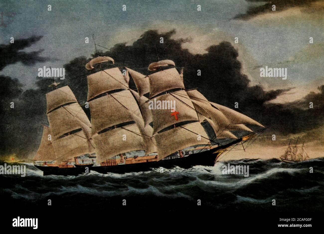 The Dreadnought, Clipper Ship - 1853 Stock Photo