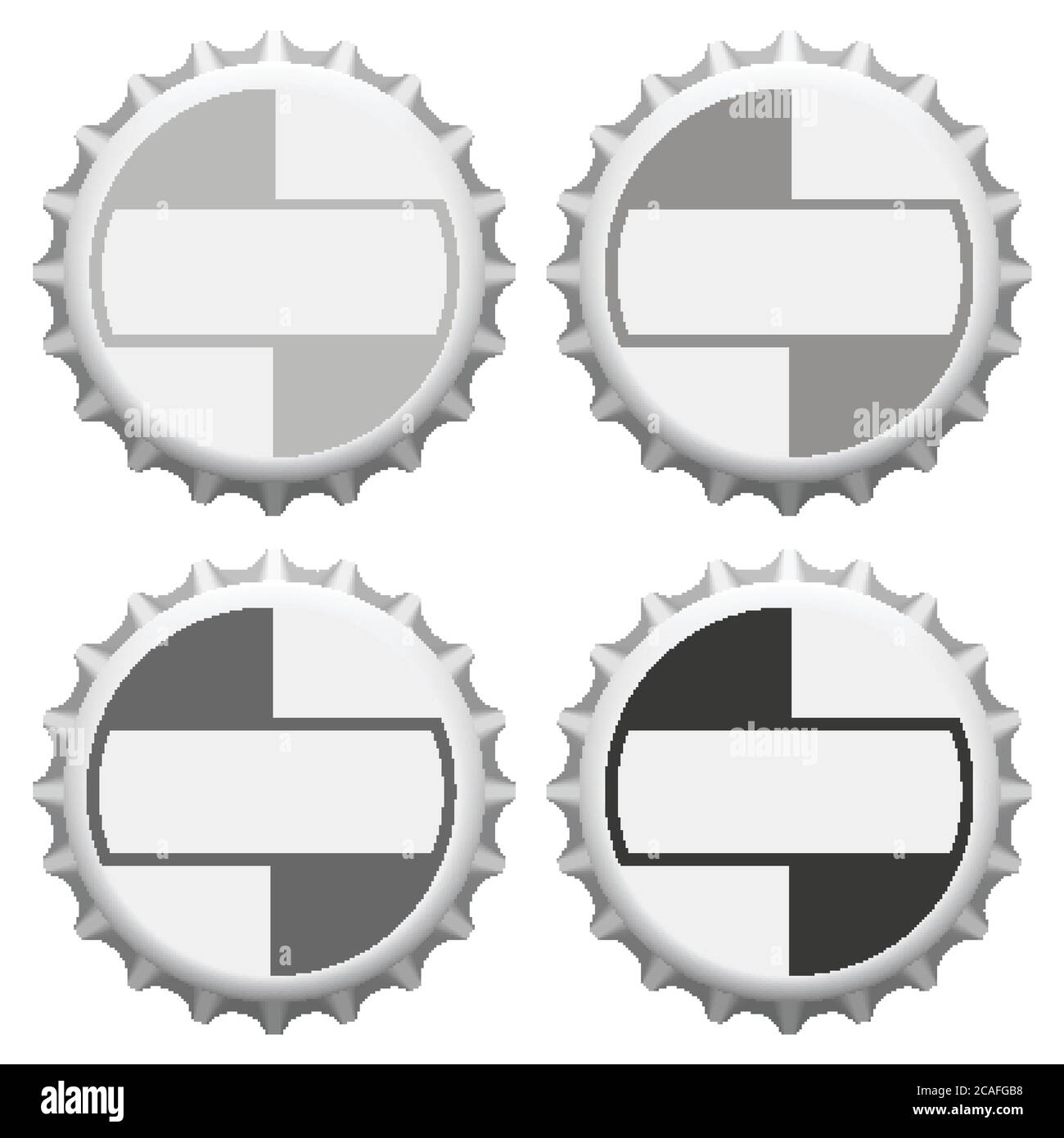 Bottle caps. Vector illustration Stock Vector Image & Art Alamy