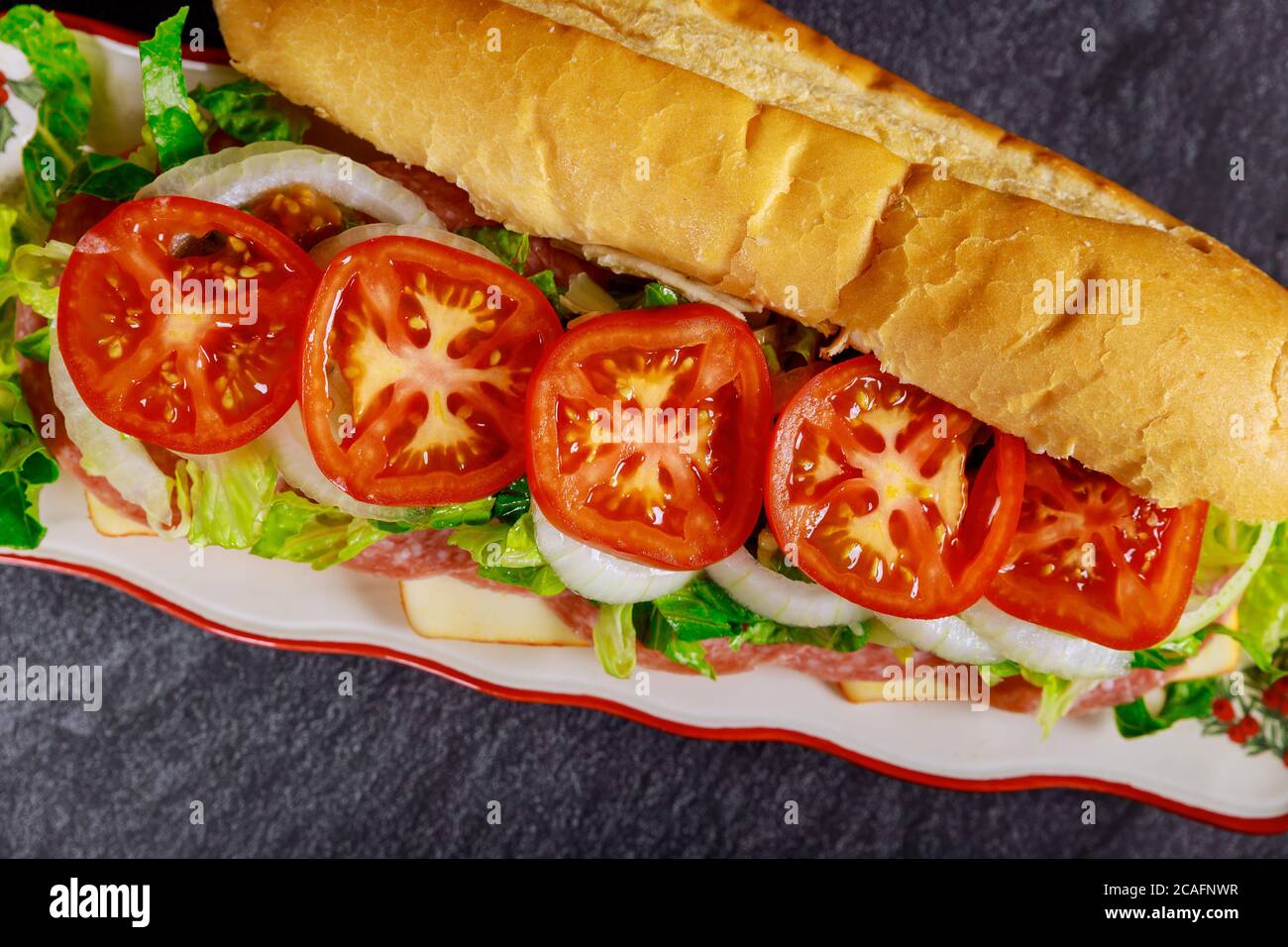 Muenster cheese baguette hires stock photography and images Alamy