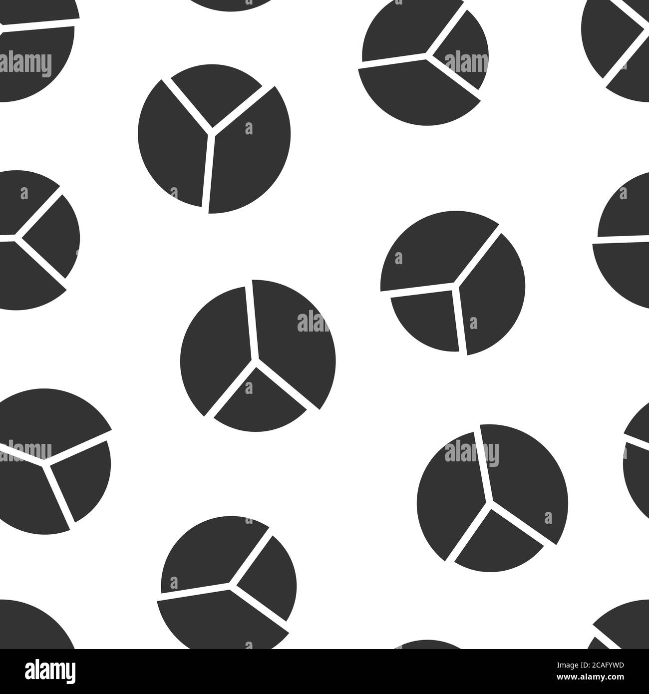 Pie chart pattern Black and White Stock Photos & Images - Alamy