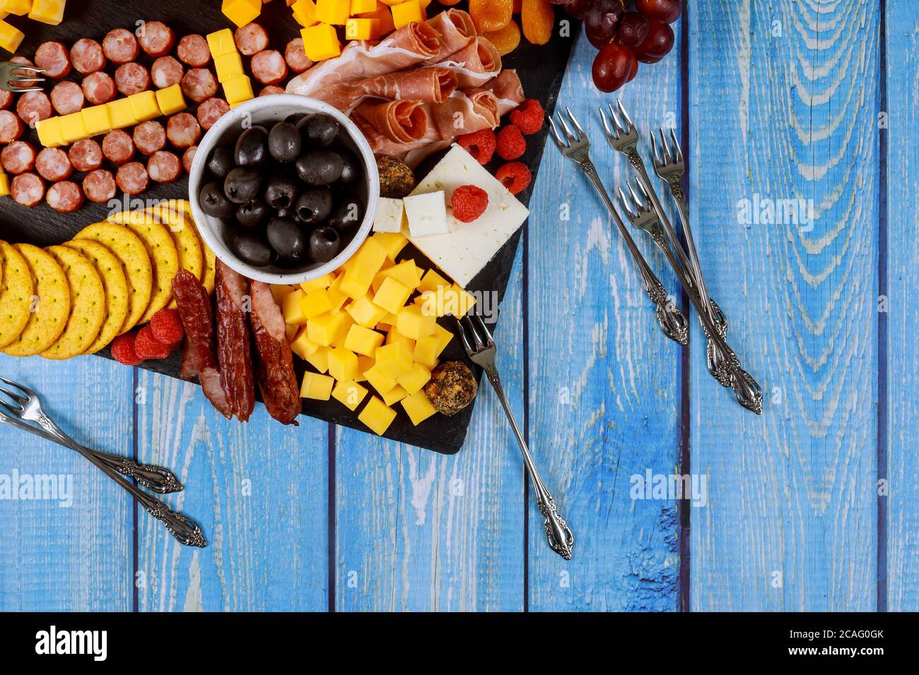 Catering meal for fan of football game. American football game concept ...