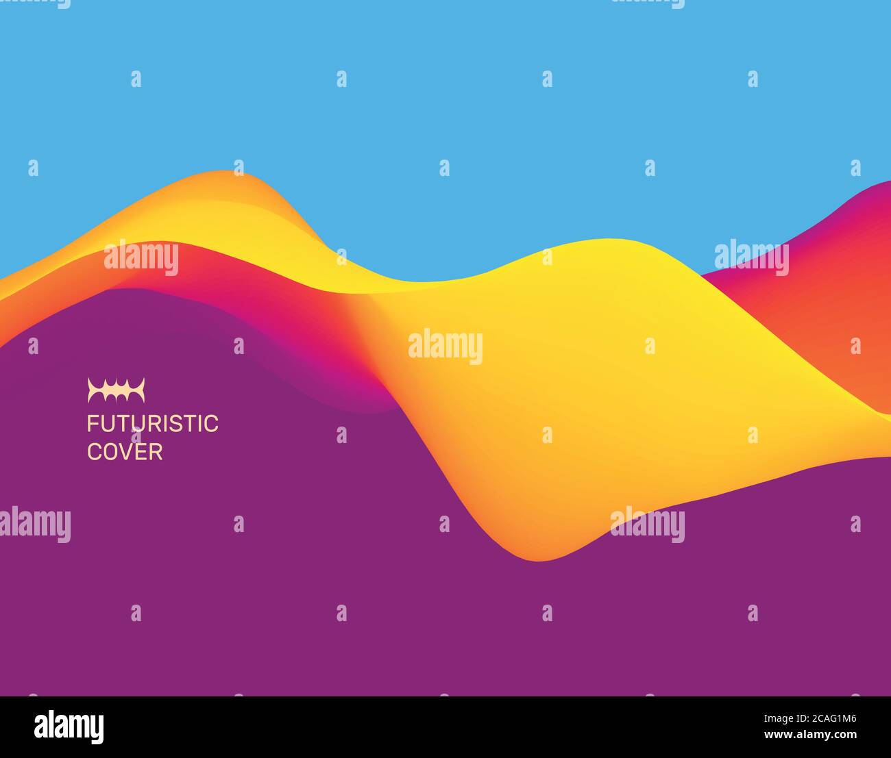 Moving colorful abstract background. Dynamic Effect. 3D Vector Illustration. Design Template. Stock Vector