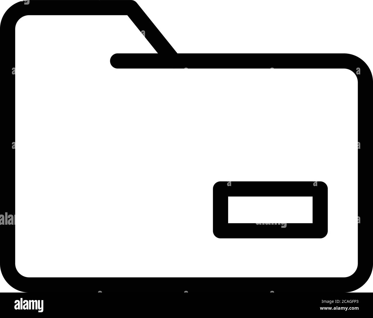 File folder store icon, outline style Stock Vector Image & Art - Alamy
