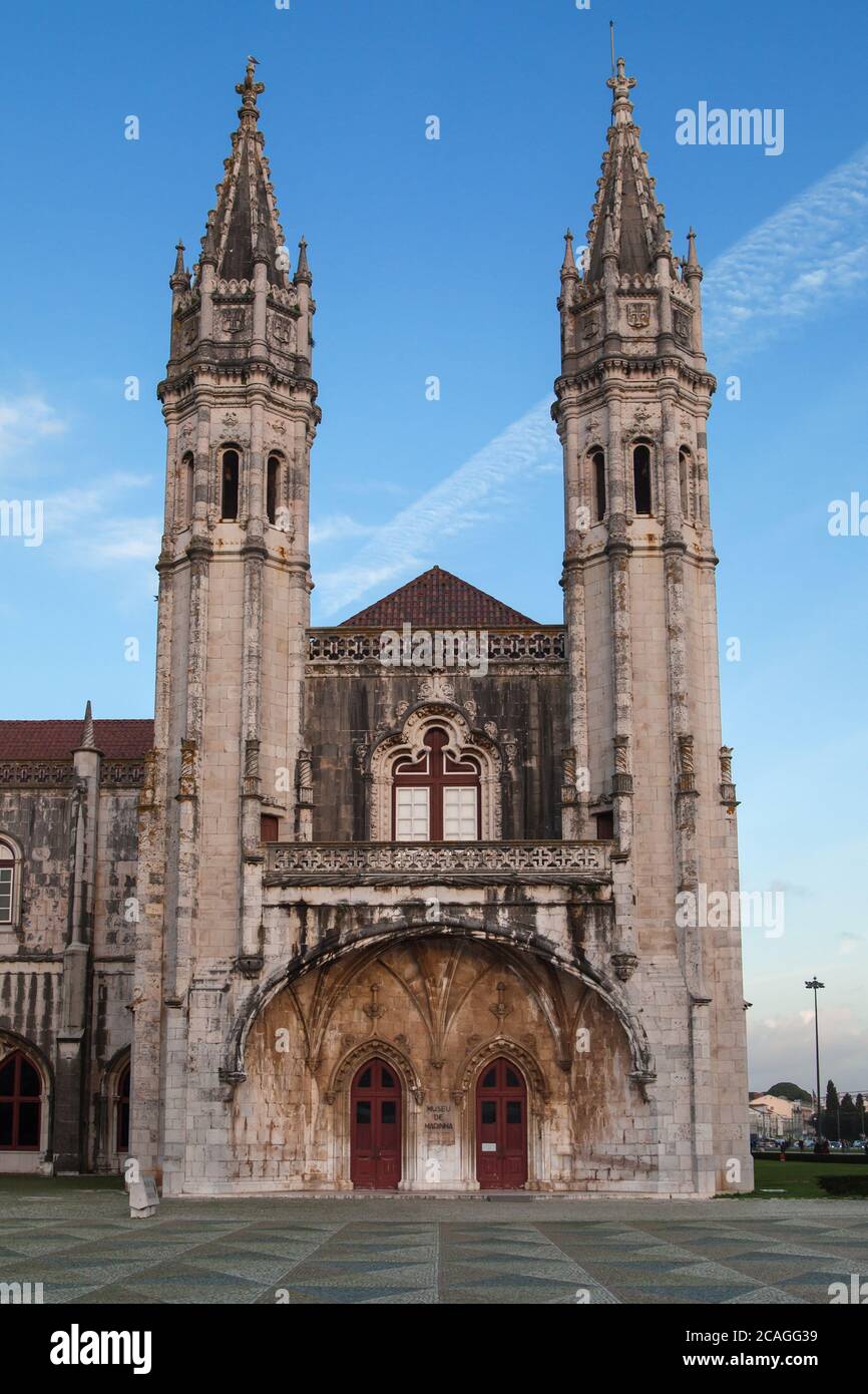 Maritime Museum in Lisbon, Portugal. Stock Photo