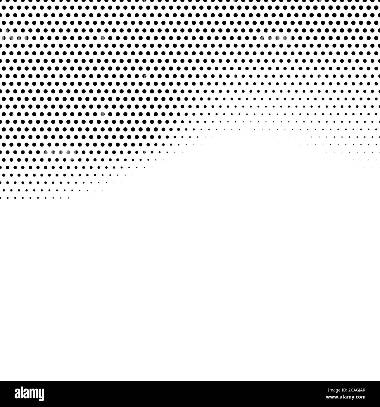 Abstract halftone background in black and white. Dotted vector pattern ...