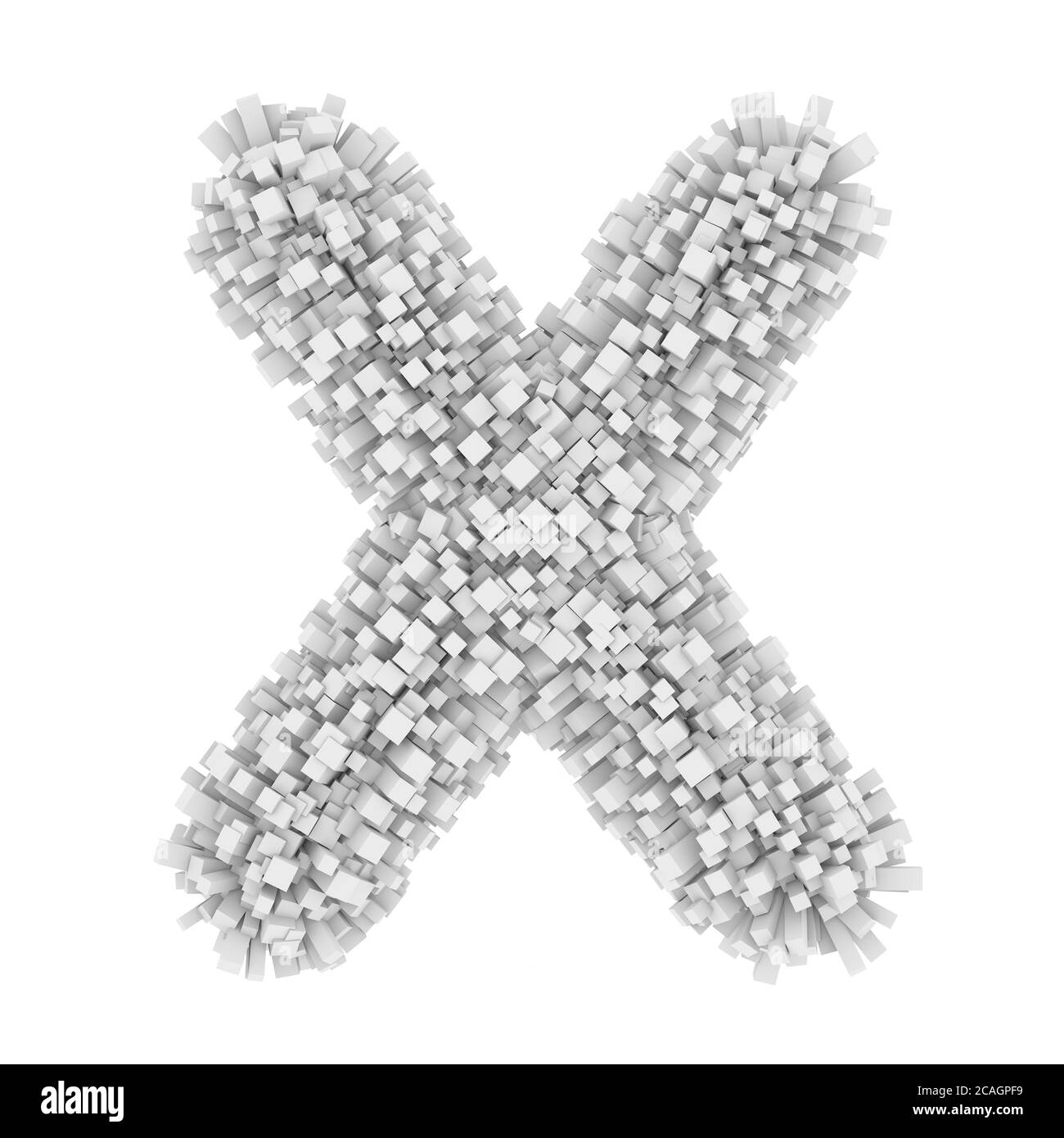 3d Bricks creative cartoon cute decorative letter X Stock Photo Alamy