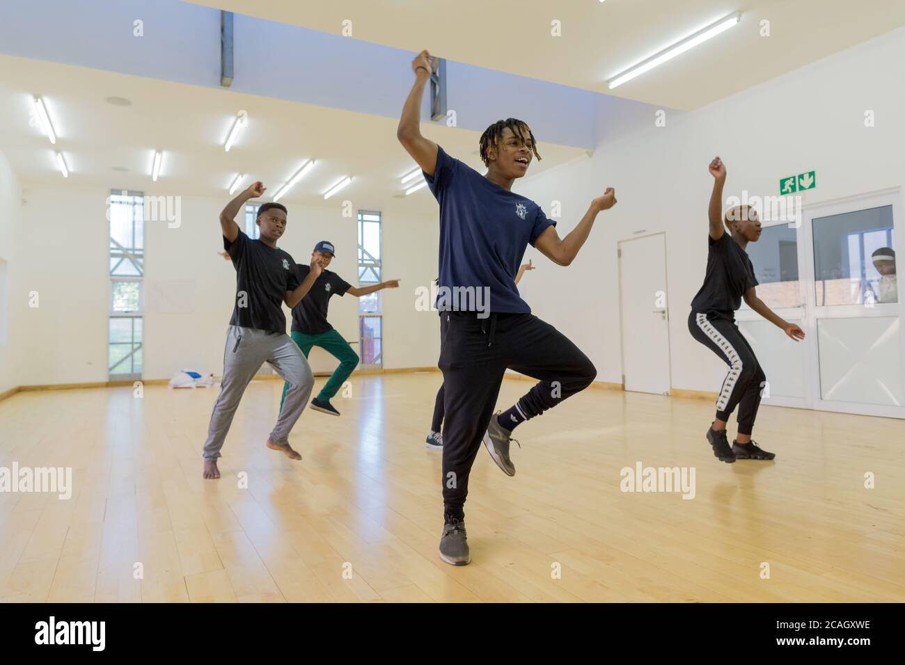 15.10.2018, Johannesburg, Gauteng, South Africa A dance group trains