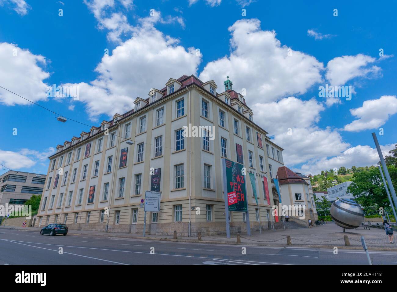Linden-Museum, Stuttgart, Federal State Baden-Württemberg, South Germany, Central Europe Stock Photo