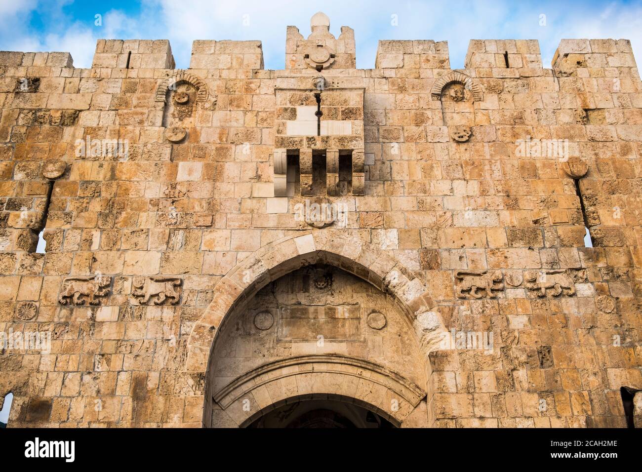 Lions Gate, Jerusalem, Israel, Middle East Stock Photo
