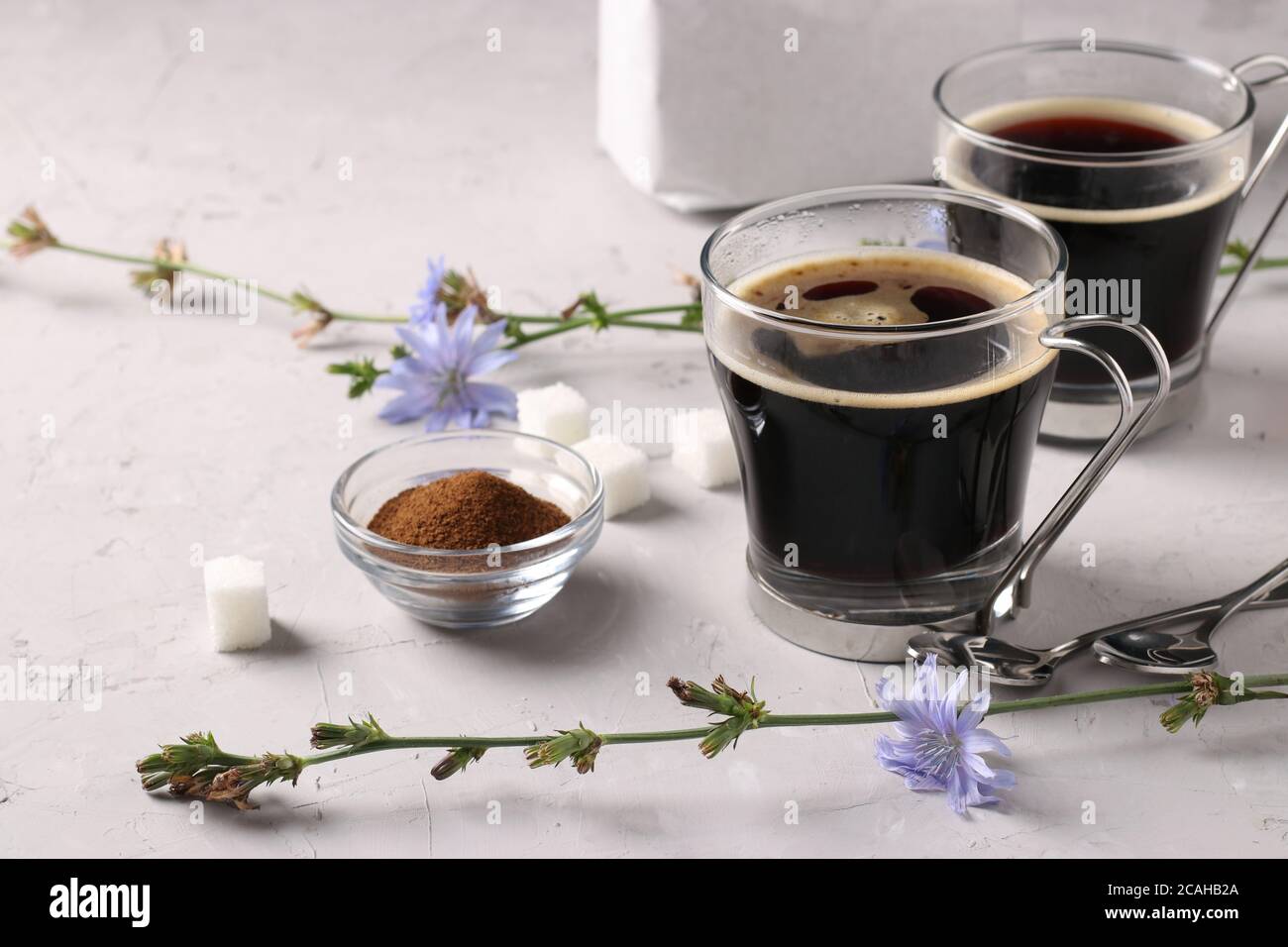 Растение заменитель кофе. Кофейный напиток из цикория цвет. Цикорий в стеклянной чашке. Цикорий на завтрак. Заменители кофе растительные.