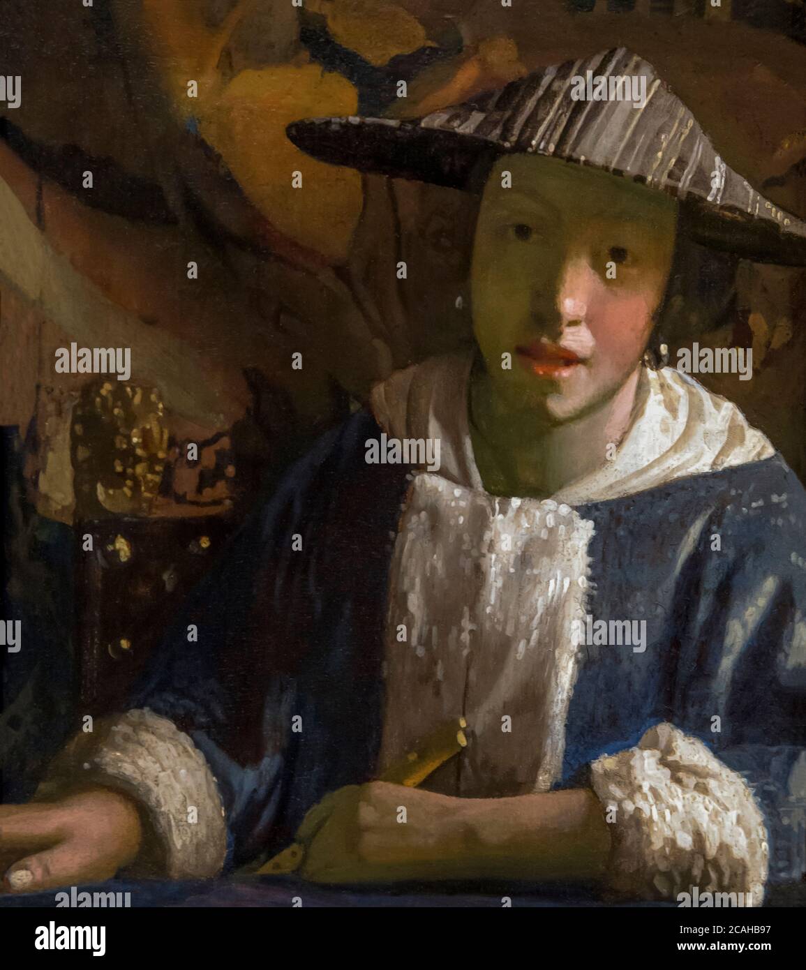 Girl with a Flute, Johannes Vermeer, circa 1670, National Gallery of Art, Washington DC, USA