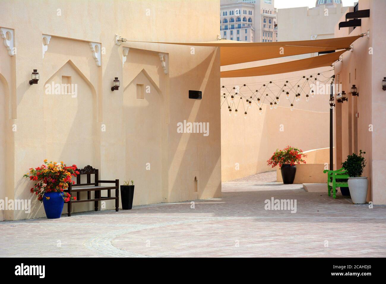 traditional arabic architecture and design Stock Photo