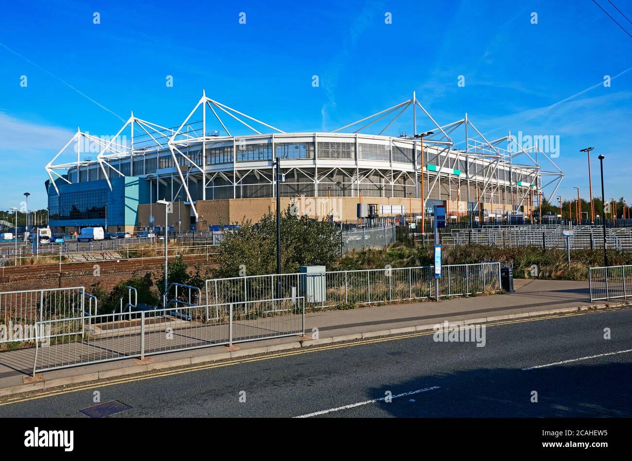 Facade of the 'Ricoh Arena' home of Coventry city football club Stock Photo