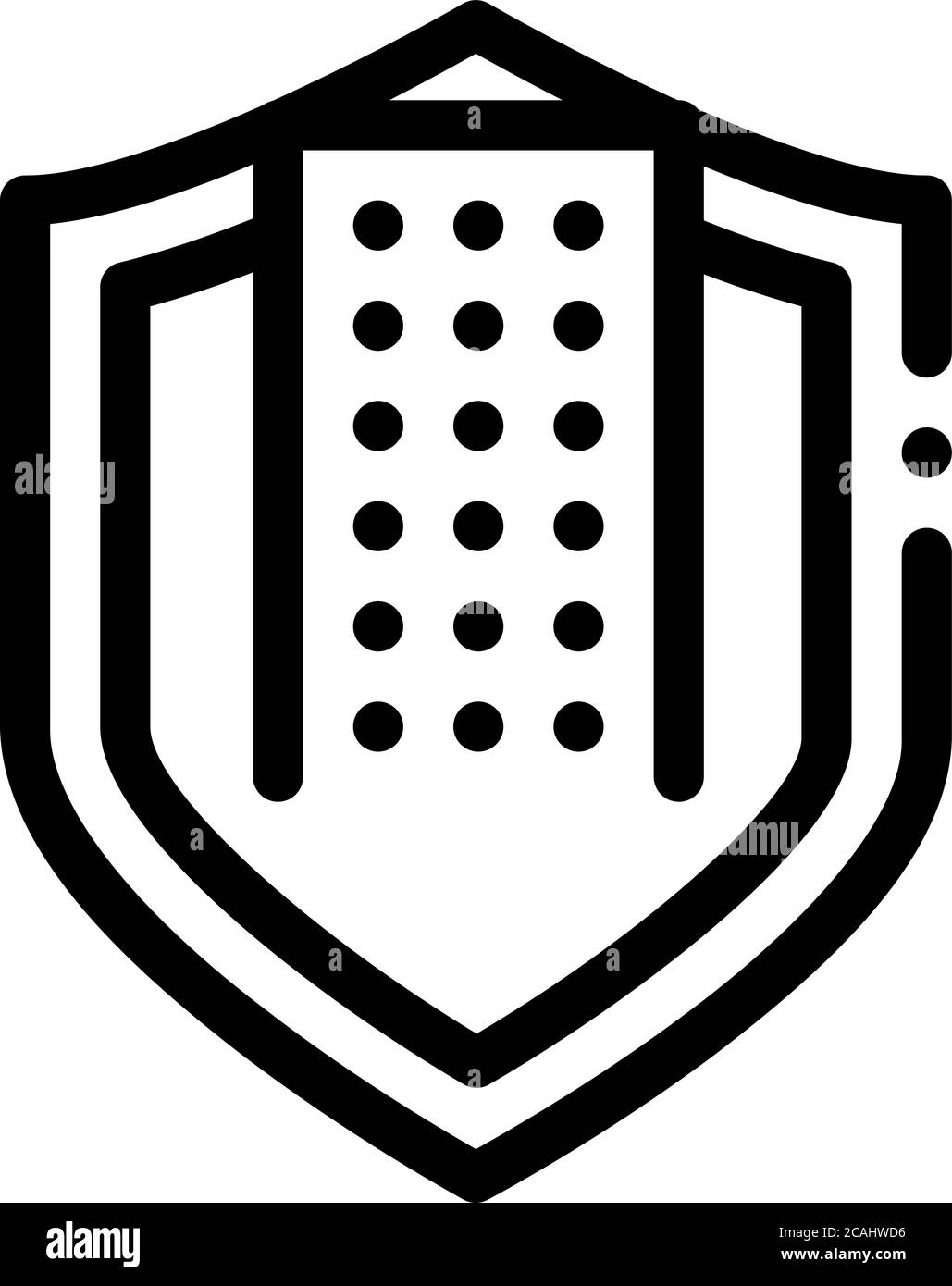 smart house chip wifi icon vector outline illustration Stock Vector ...