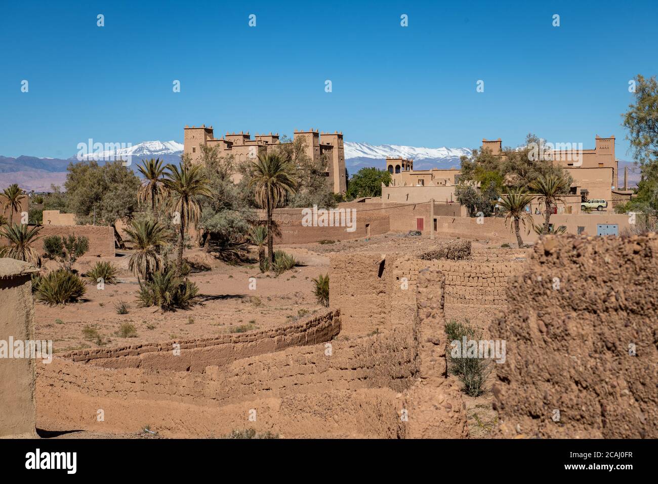 Valley of the Thousand Kasbahs in Morocco Stock Photo - Alamy