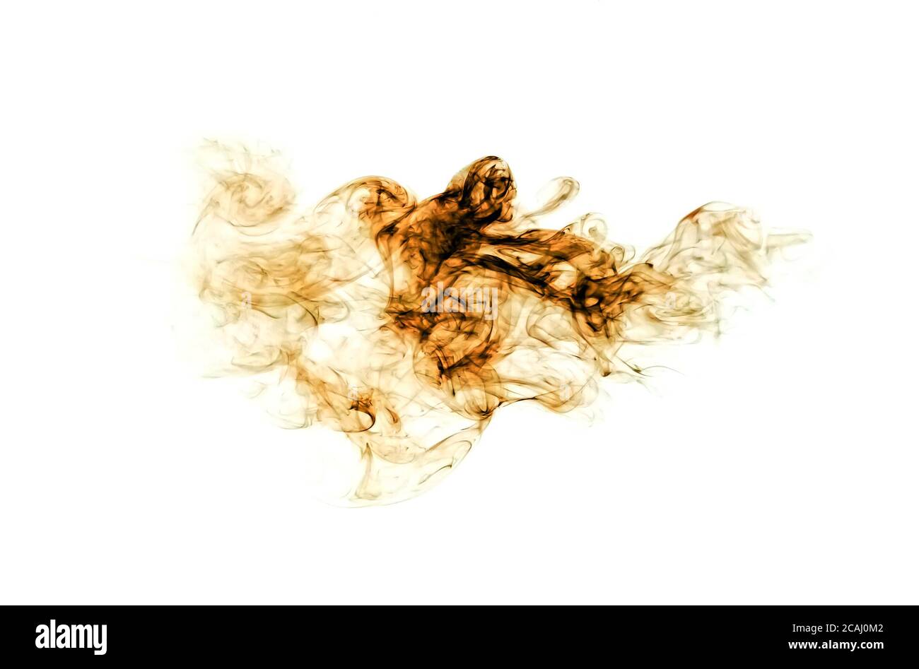 abstract smoke cloud isolated on white background Stock Photo - Alamy