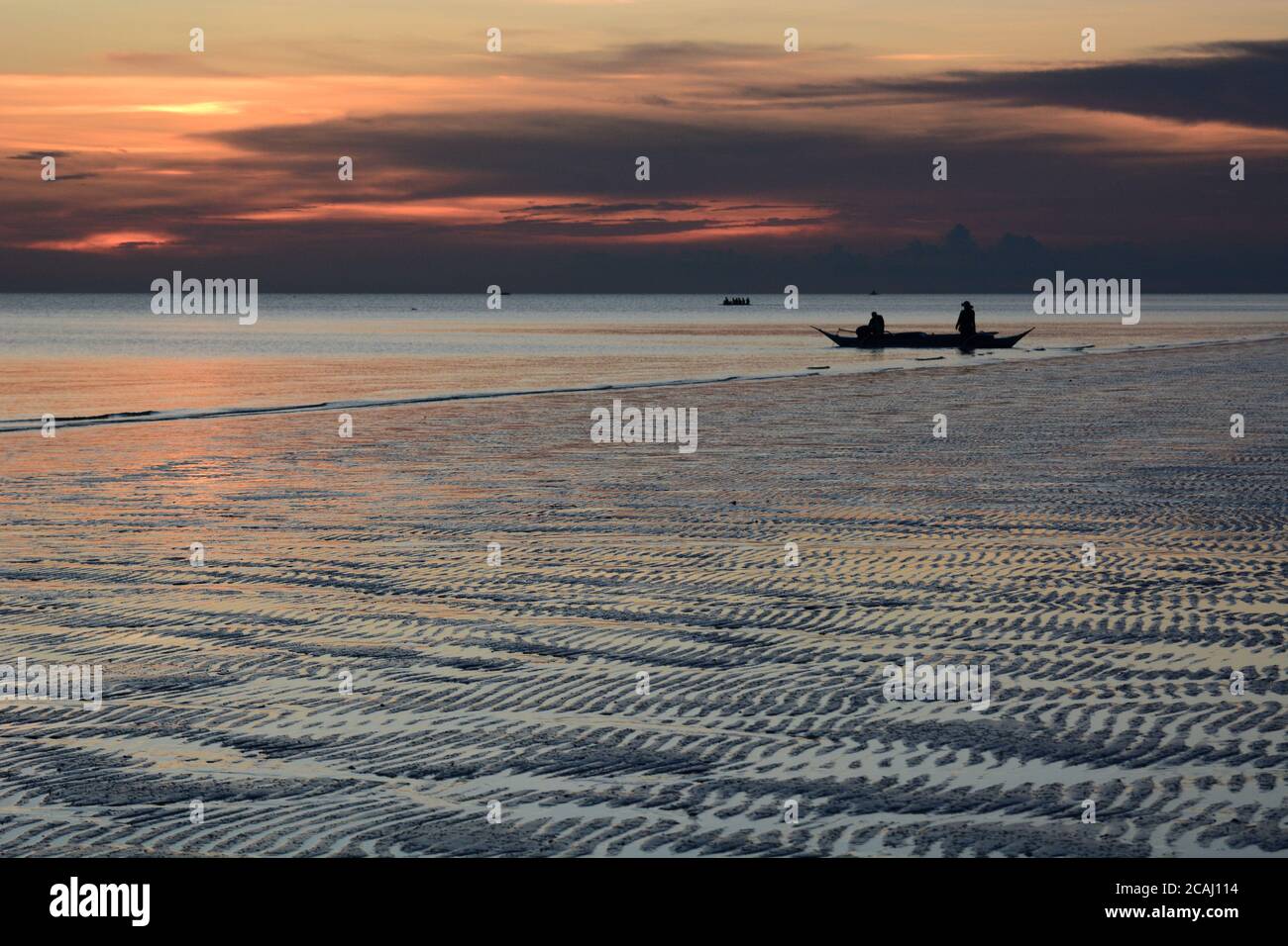 Boracay island outrigger hi-res stock photography and images - Alamy
