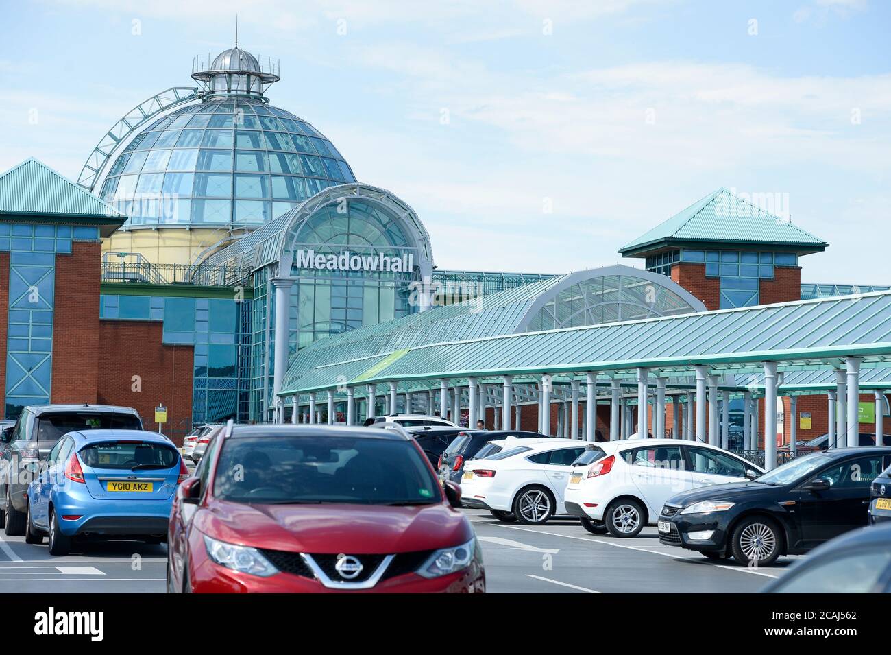 Meadowhall Shopping Centre in the city of Sheffield in South Yorkshire