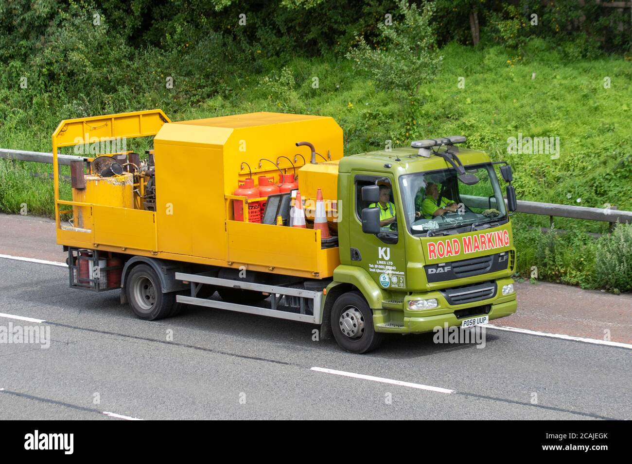 Road marking trucks, lorry, transportation, truck, equipment carrier