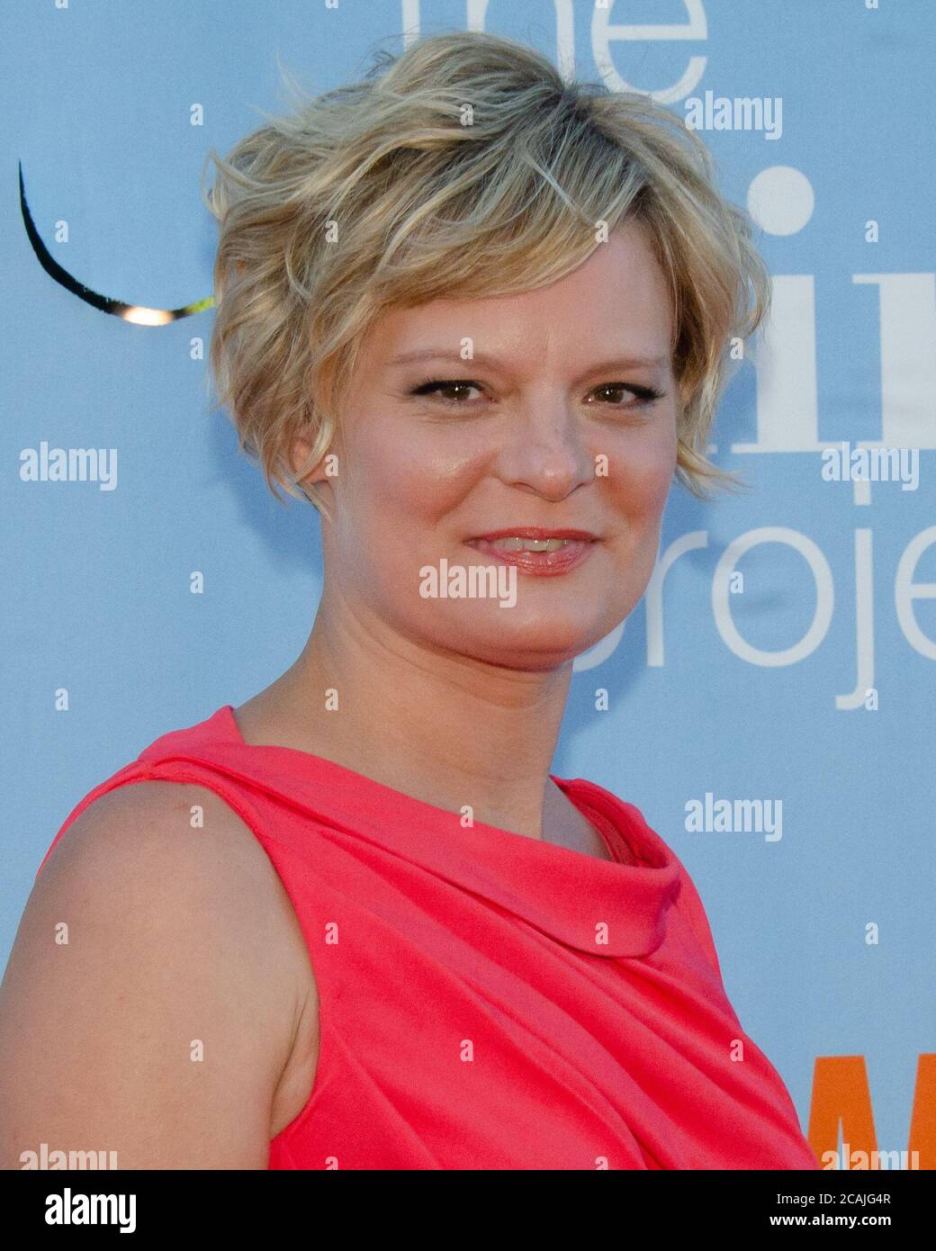 August 26, 2012, Santa Monica, California, USA: Martha Plimpton attends the New FOX Tuesday screening event with live Q&A held at The Broad Stage. (Credit Image: © Billy Bennight/ZUMA Wire) Stock Photo