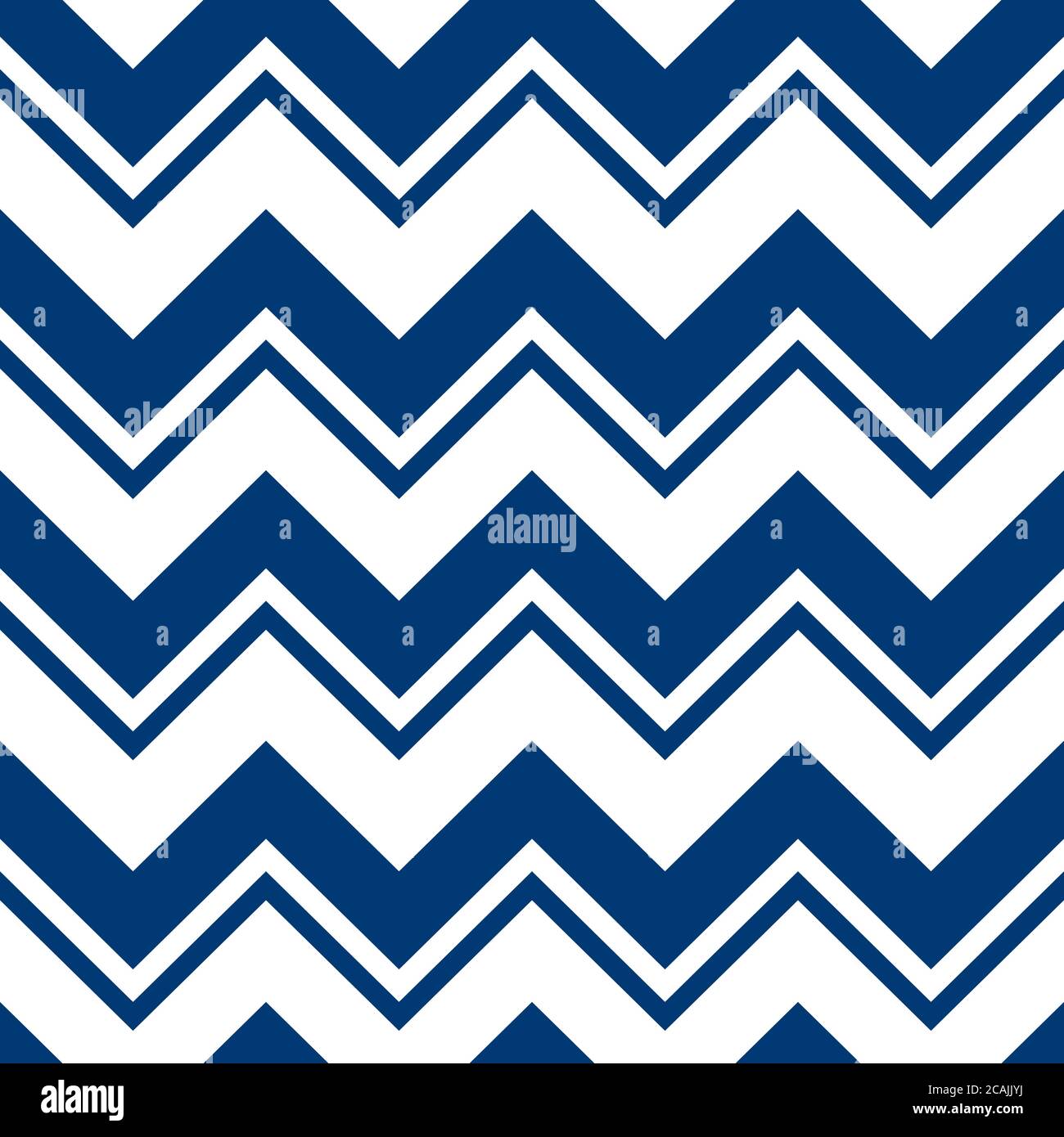 Simple chevron pattern, abstract geometric background vector. Classic navy  blue and white colors. Easy to recolor Stock Vector Image & Art - Alamy