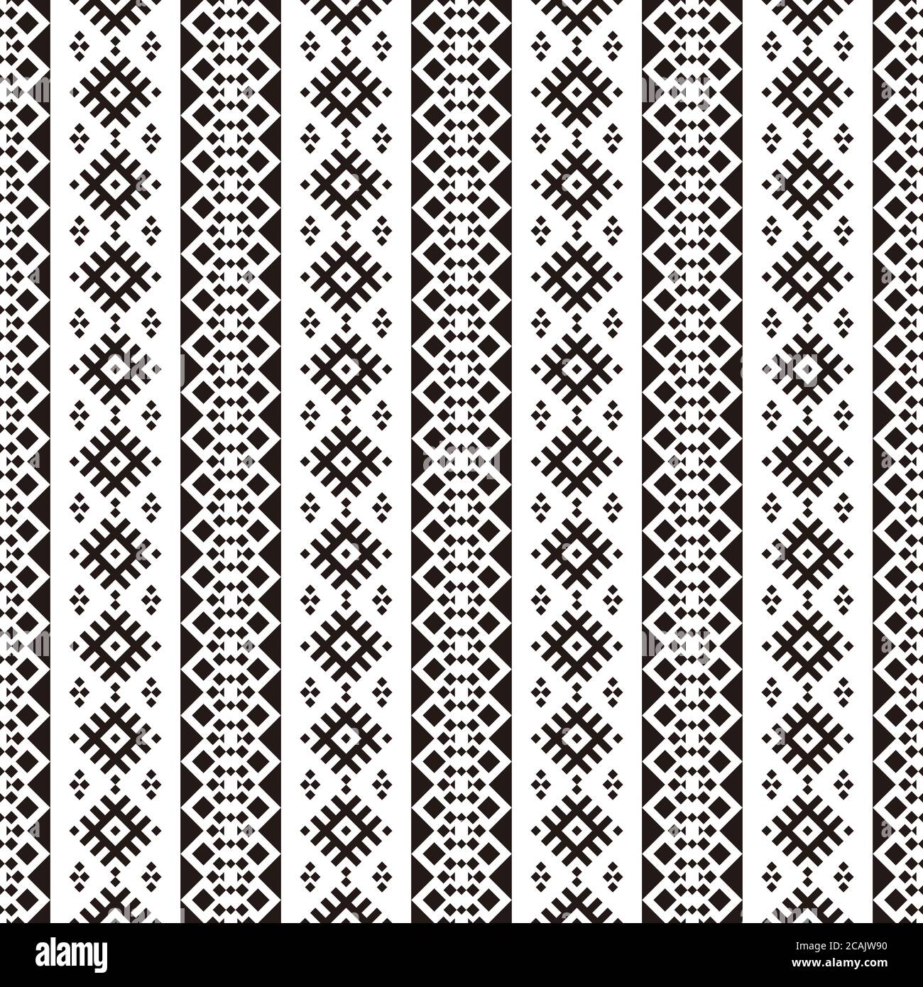 Seamless ethnic pattern texture design vector Stock Photo - Alamy