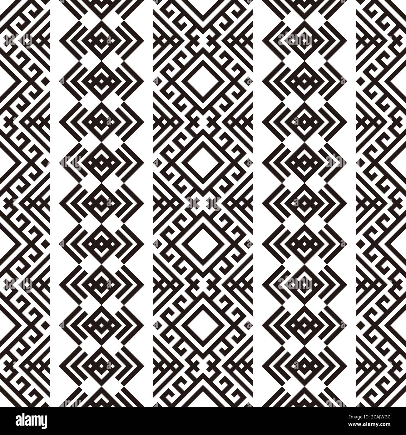Seamless ethnic pattern texture design vector Stock Photo - Alamy
