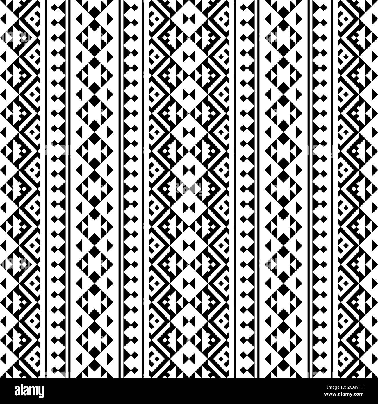 Traditional seamless ethnic pattern texture background design vector ...