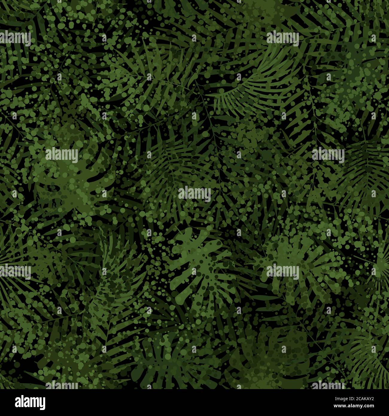Summer camouflage hawaiian seamless pattern monstera tropical plants leaves  Stock Vector Image & Art - Alamy