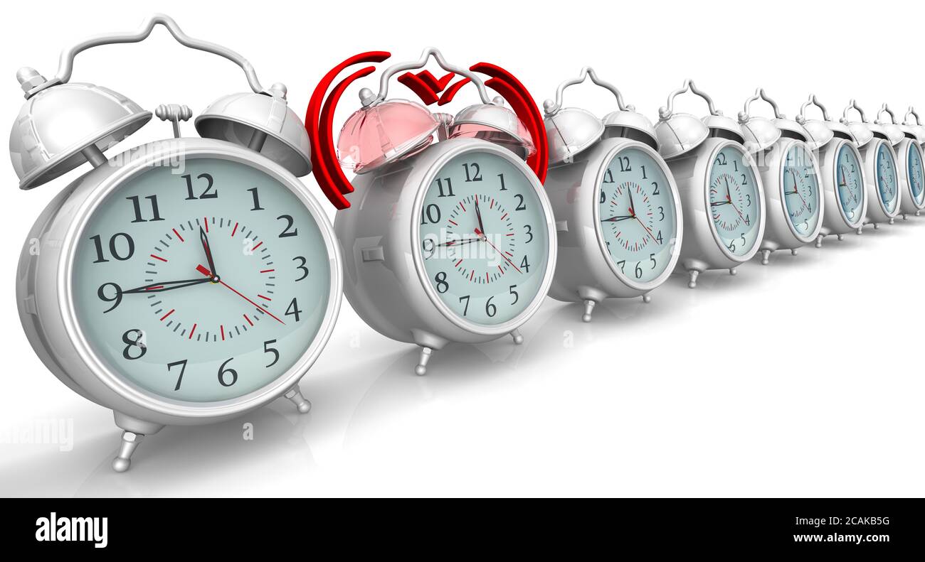 Classical alarm clock ringing hi-res stock photography and images - Alamy