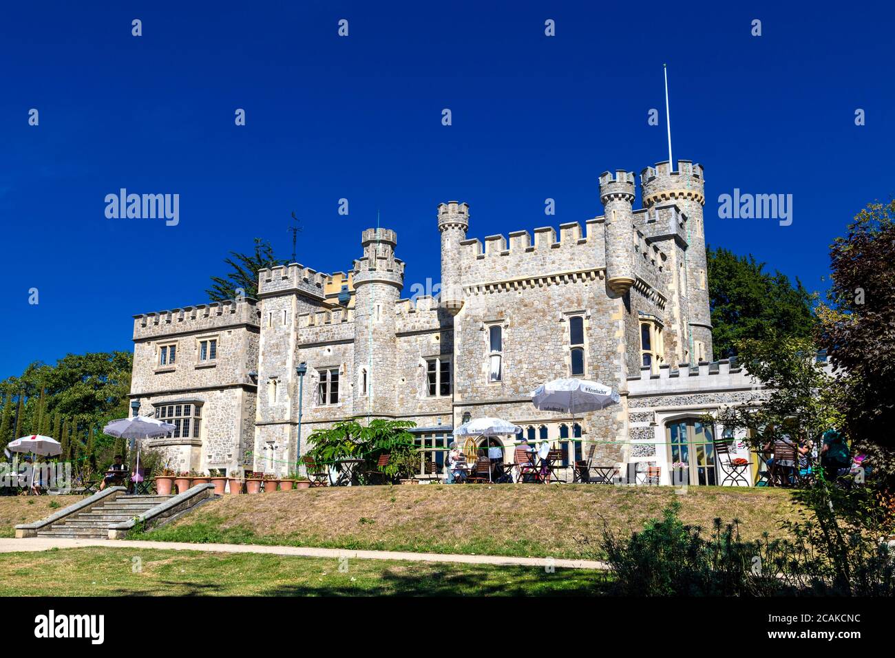 Exterior of Whitstable Castle, Whitstable, Kent, UK Stock Photo
