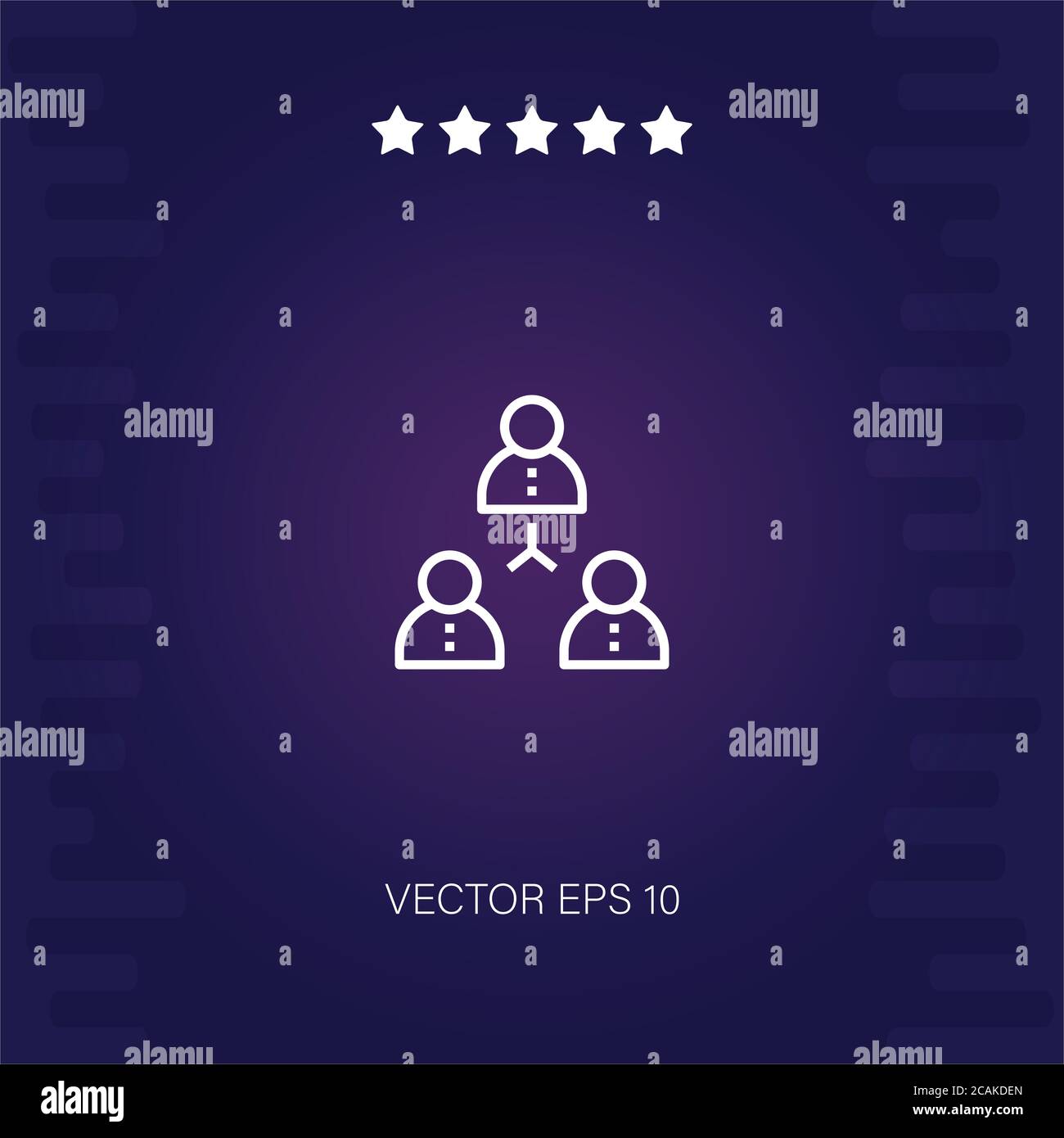 team vector icon modern illustration Stock Vector Image & Art - Alamy
