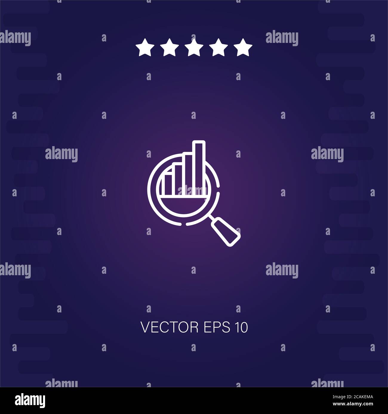 search vector icon modern illustration Stock Vector Image & Art - Alamy