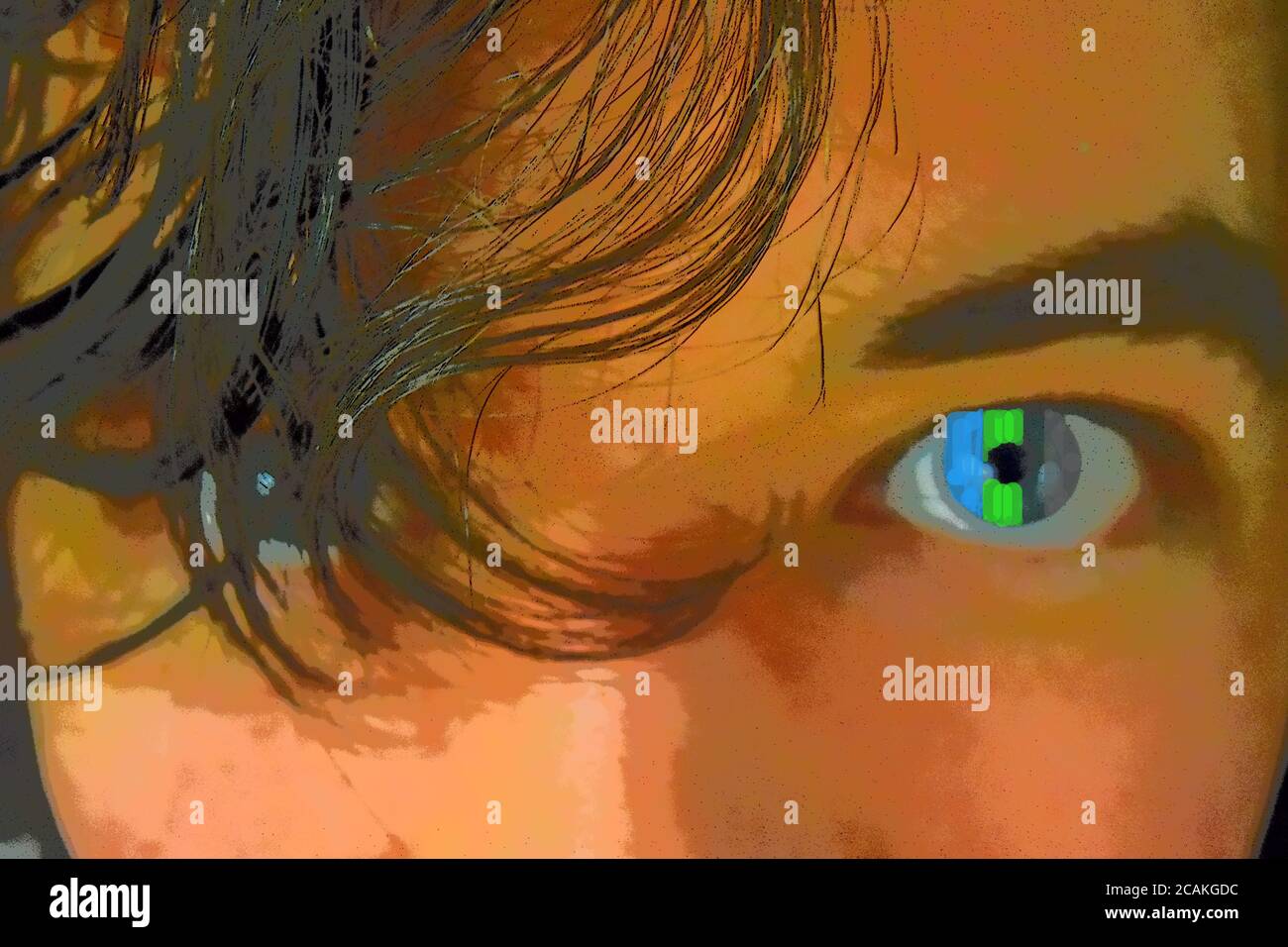 Pixelated vision hires stock photography and images Alamy