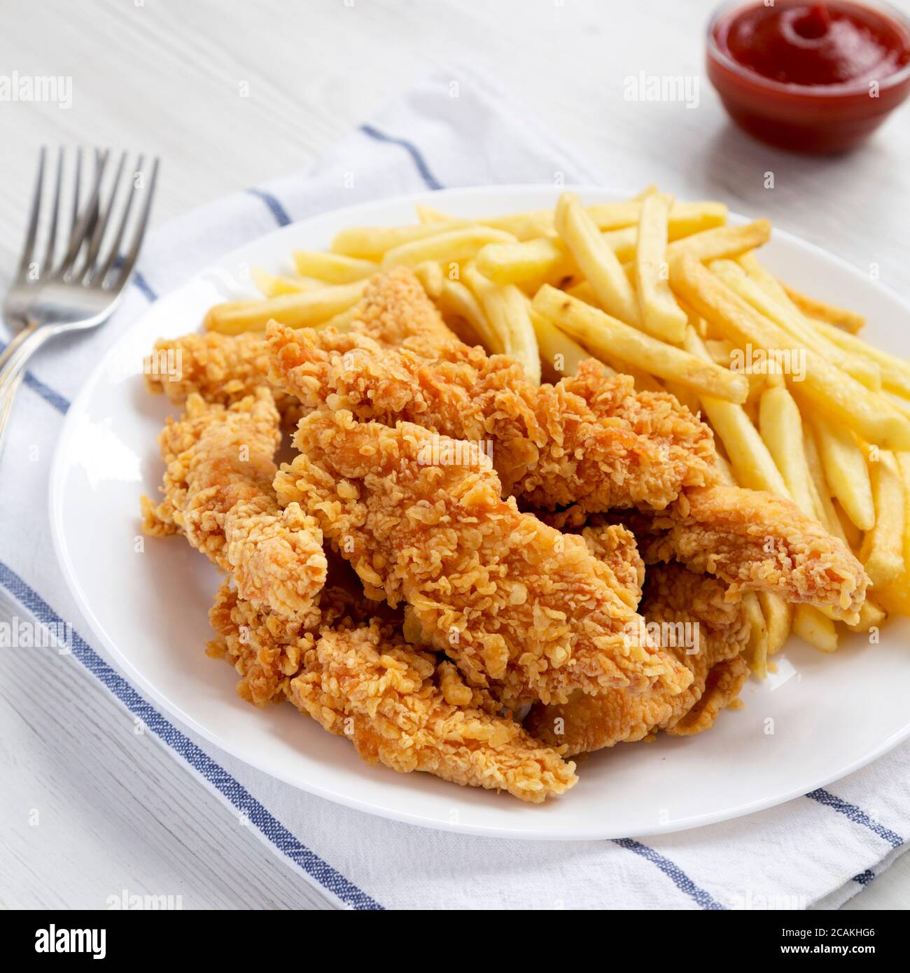 Chicken Strips And Fries