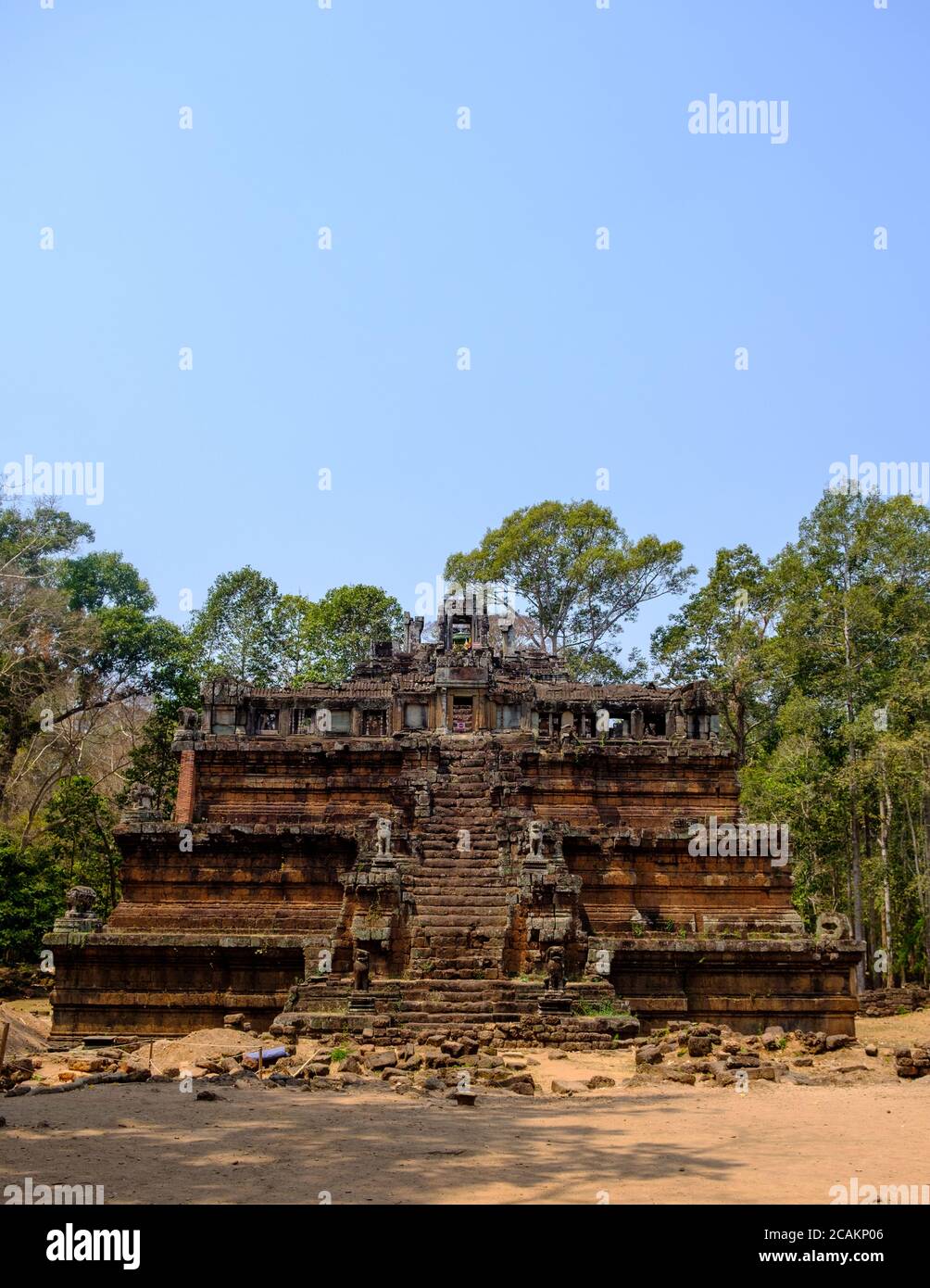 Phimeanakas Temple, Angkor Thom, Siem Reap, Cambodia Stock Photo