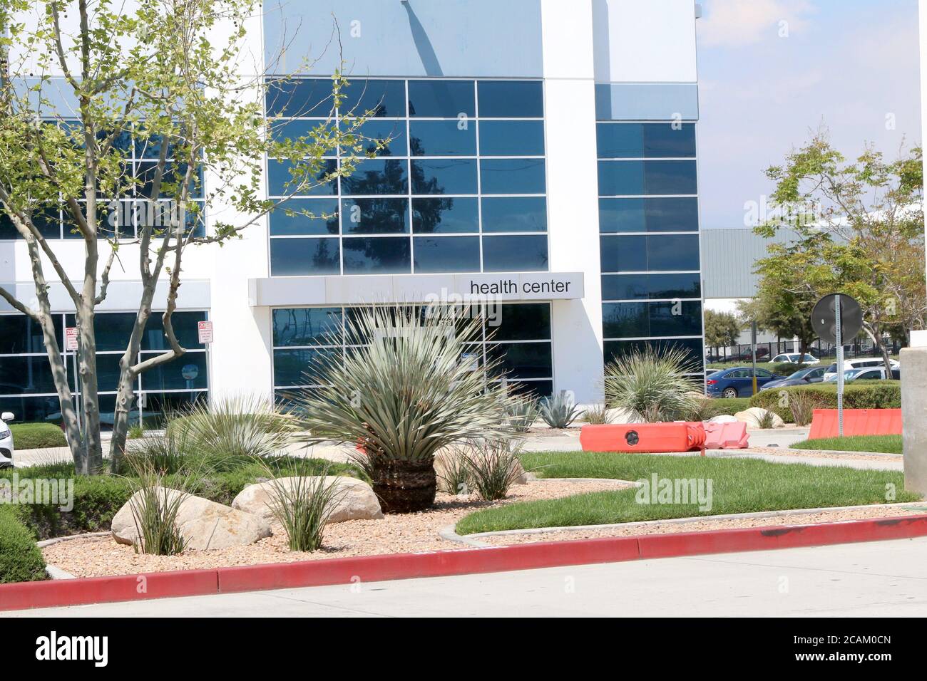 LOS ANGELES APR 11 Amazon Fulfillment Center Exterior at the