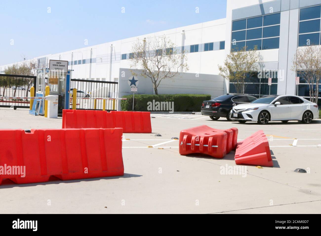 LOS ANGELES APR 11 Amazon Fulfillment Center Exterior at the