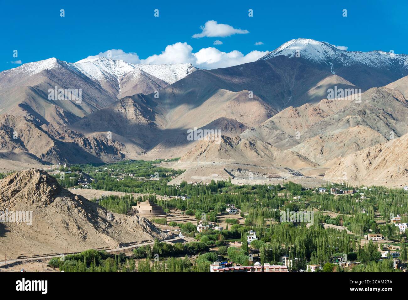 Road To the Mountain with Out of Focus Foreground, Leh, Ladakh, India Stock Photo - Image of manali, europe: 227350504
