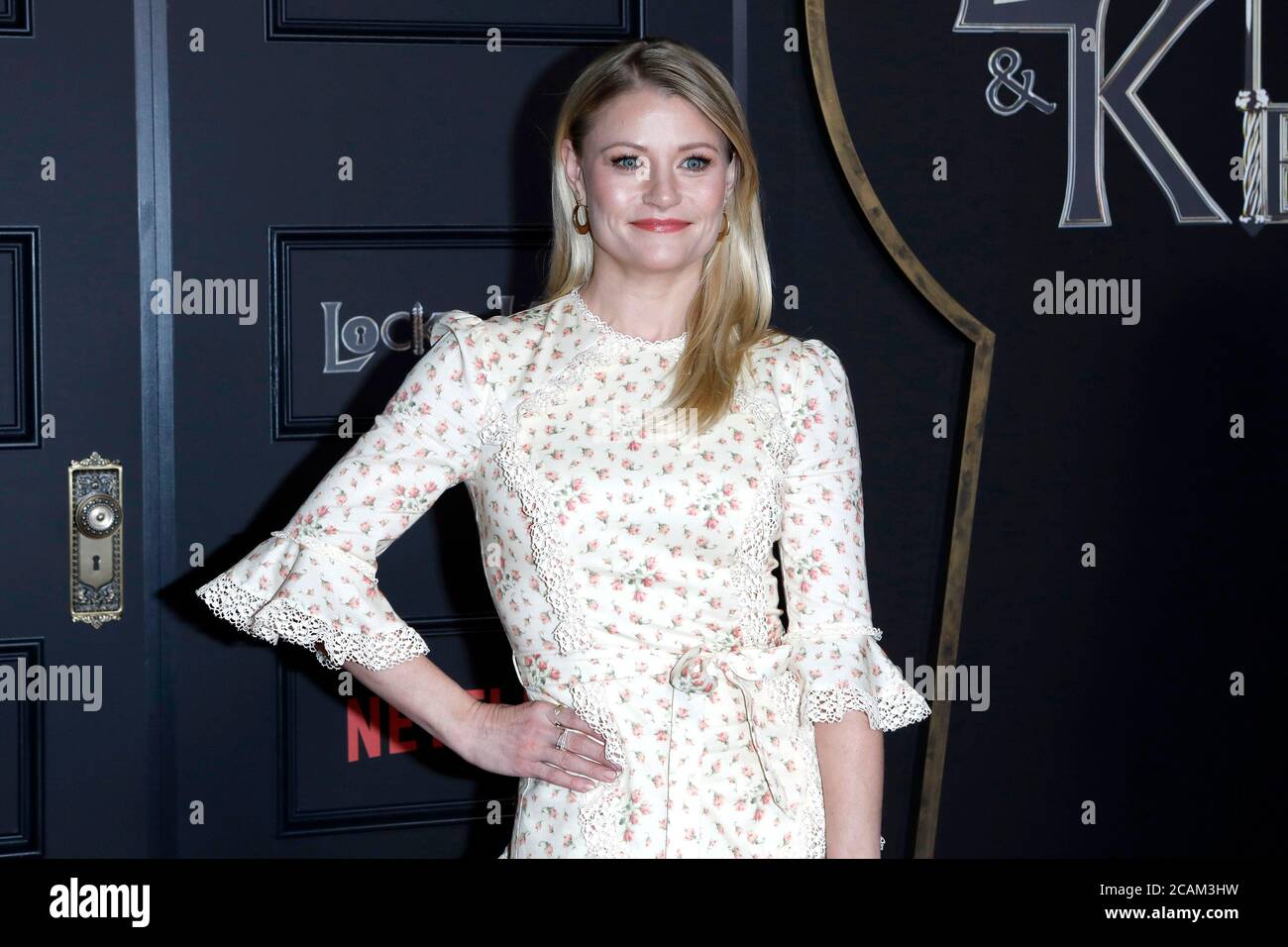 LOS ANGELES - FEB 5:  Emilie de Ravin at the 'Locke & Key' Series Premiere Screening at the Egyptian Theater on February 5, 2020 in Los Angeles, CA Stock Photo