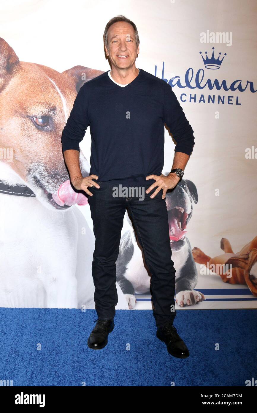 LOS ANGELES - JAN 13:  Mike Rowe at the 2019 American Rescue Dog Show at the Fairplex on January 13, 2019 in Pomona, CA Stock Photo