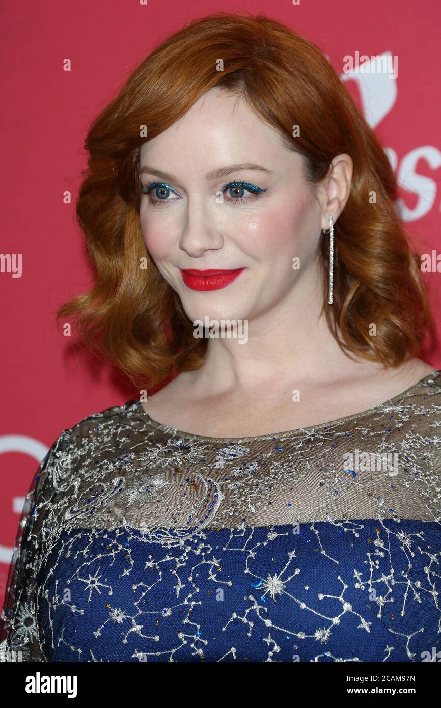 LOS ANGELES - FEB 19: Christina Hendricks at the 2019 Costume Designers