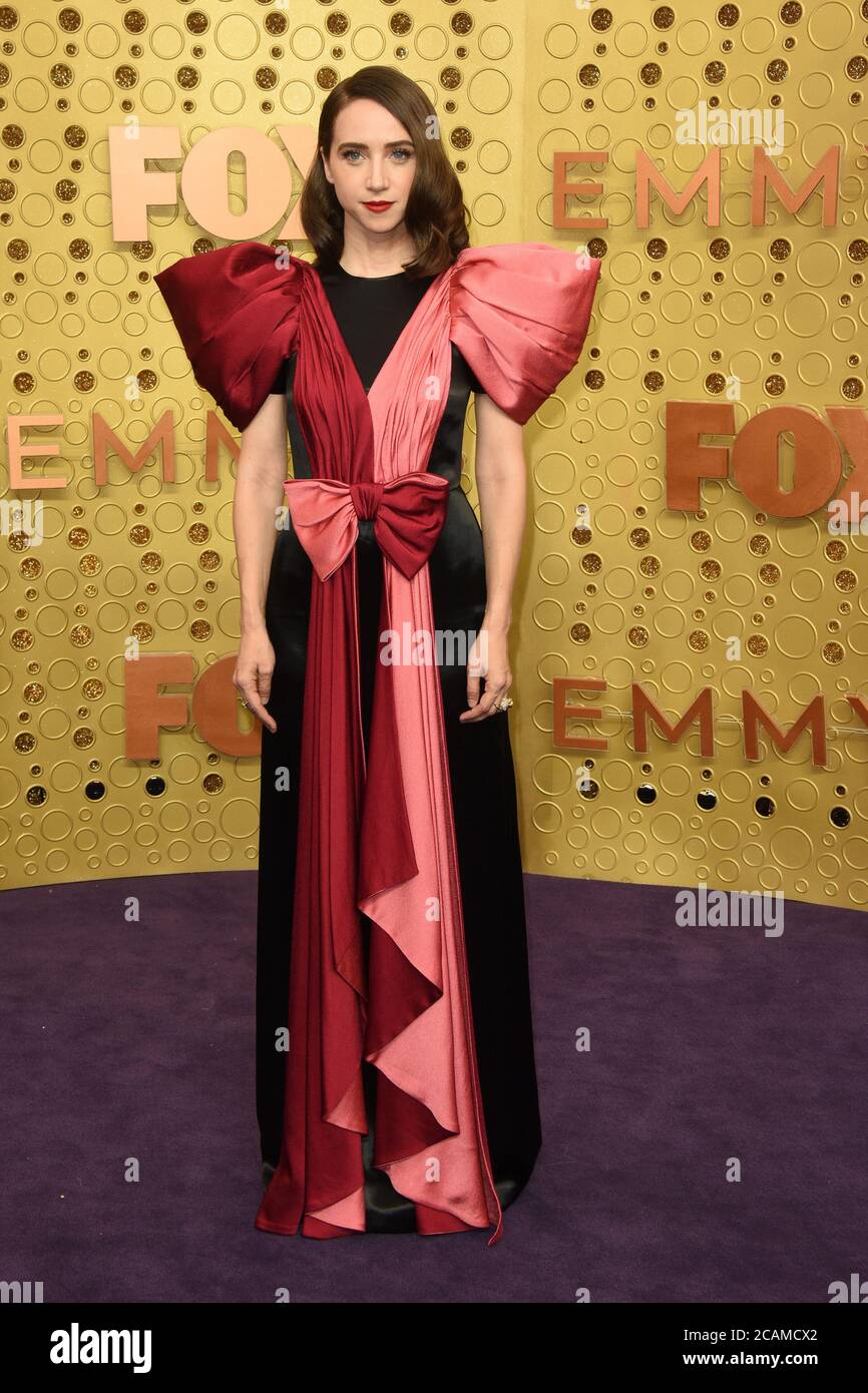 LOS ANGELES - SEP 22: Zoe Kazan at the Primetime Emmy Awards - Arrivals