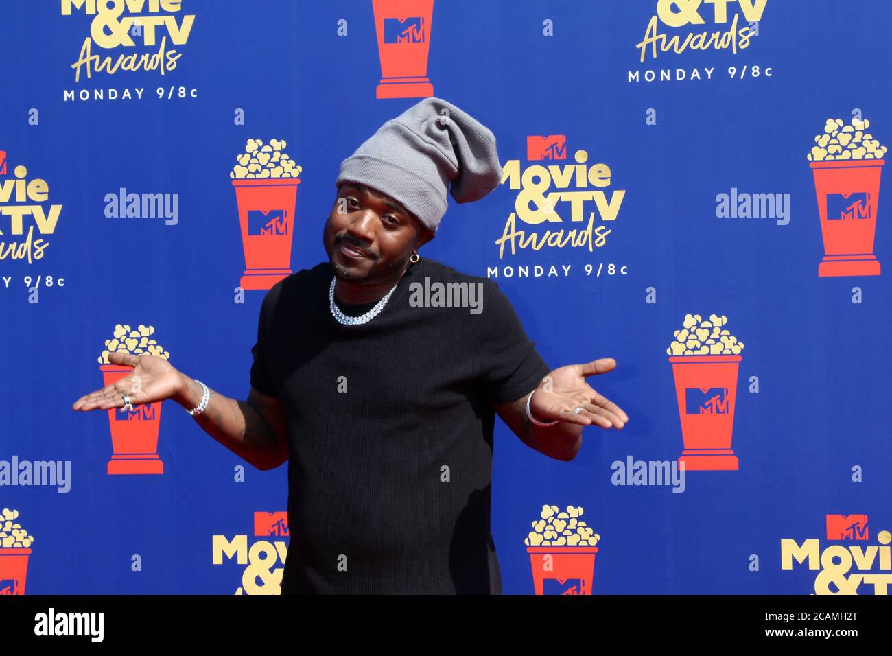 LOS ANGELES JUN 15 Ray J Norwood At The 2019 MTV Movie TV Awards Los angeles jun 15 ray j norwood at the 2019 mtv movie tv awards