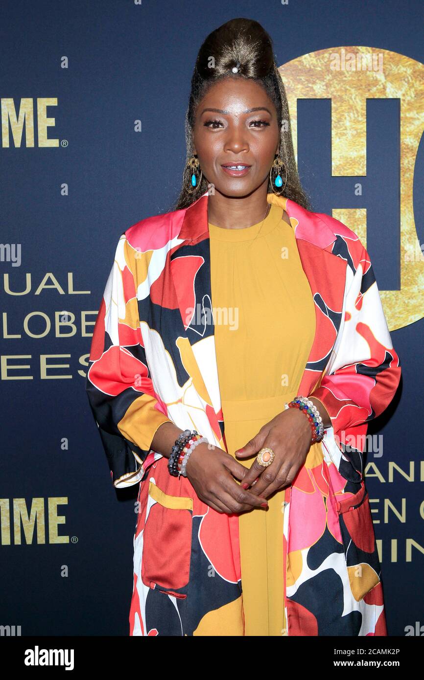 LOS ANGELES - JAN 5: Yolonda Ross at the Showtime Golden Globe Nominees